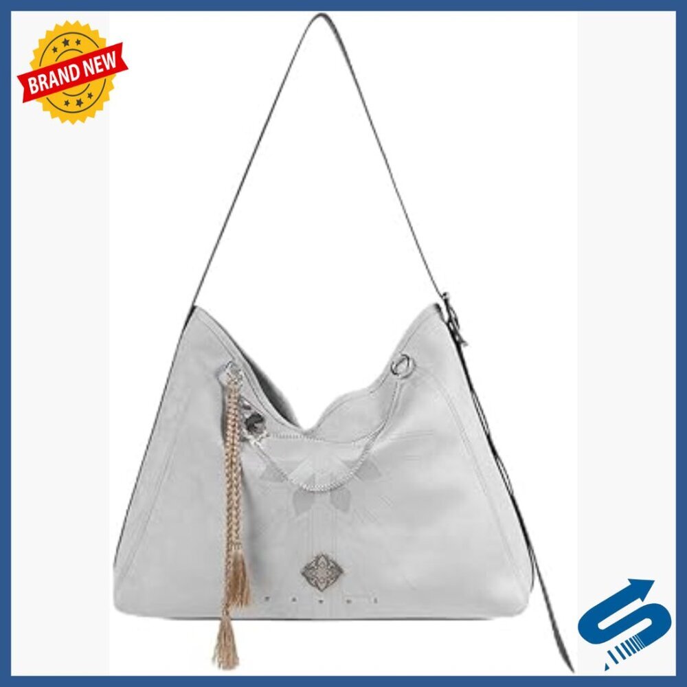 Small Crossbody Sling Bag with Zipper Closure, 2 Compartments